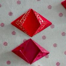 五角星红包灯笼,五角星手工灯笼中秋节制作幼儿园