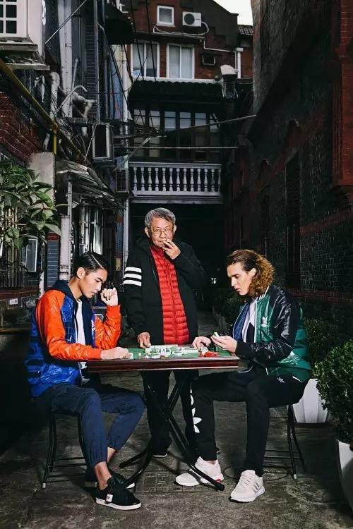 adidas麻将三叶草,adidas打一地名