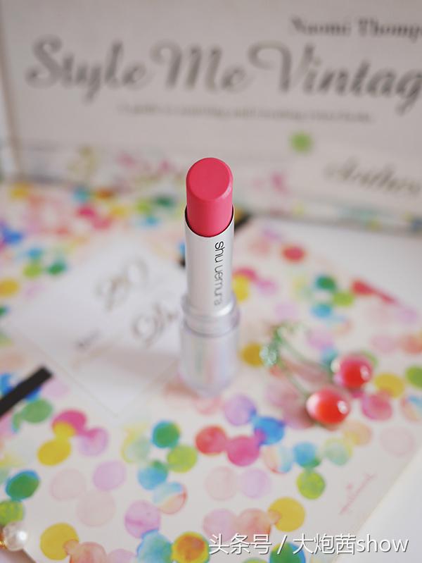 植村秀焦糖玫瑰色口红,植村秀枣泥暗玫瑰色