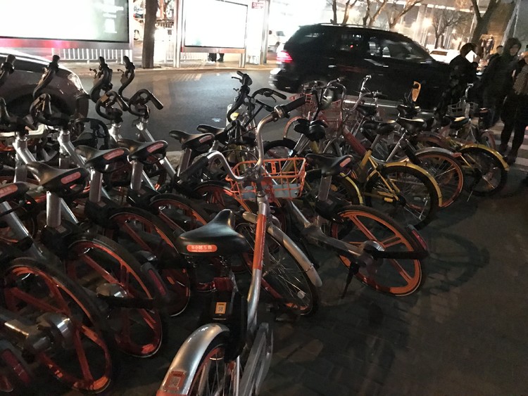 共享单车谁是老大？看谁占道多啊