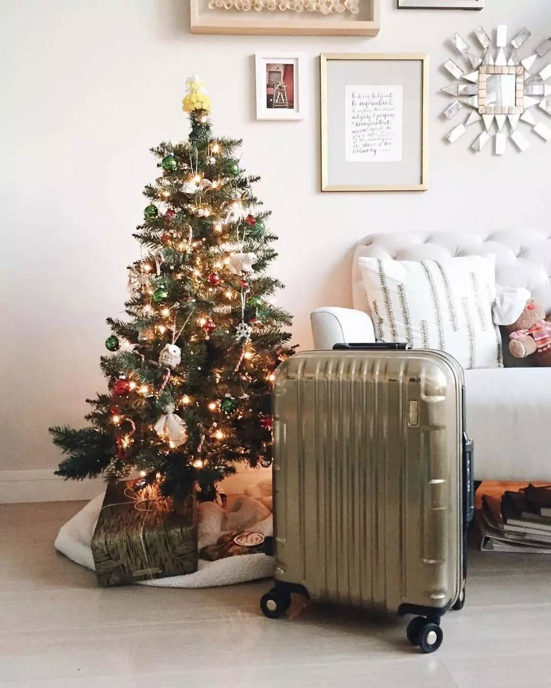 旅行时不累的行李箱,去旅行的前一天晚上整理行李箱