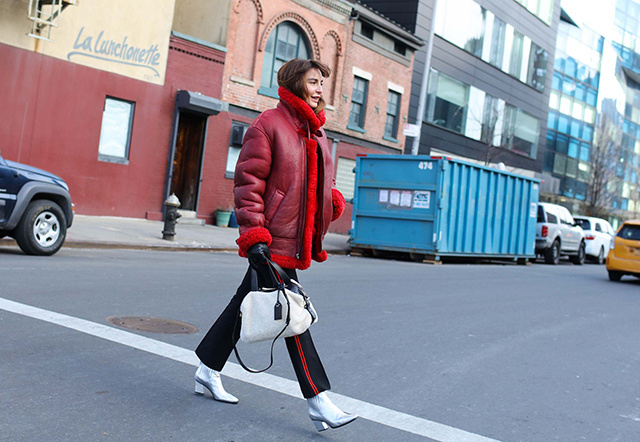 冬日穿搭切尔西靴好看吗,高筒切尔西靴冬季搭配