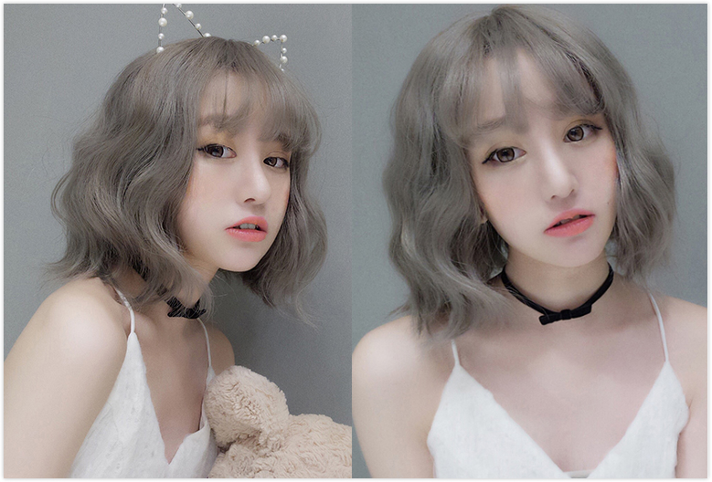 创意美发概念,好看的发型蛋卷发