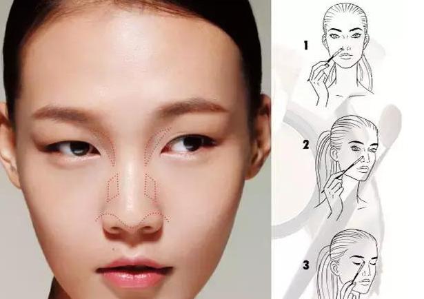 塌塌鼻该如何化妆,又大又塌的鼻子怎么化妆