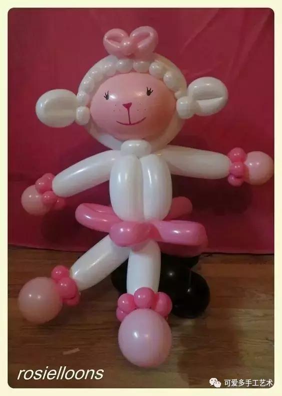 不一样的长条气球可以扭什么,长条气球不用嘴不用打气筒