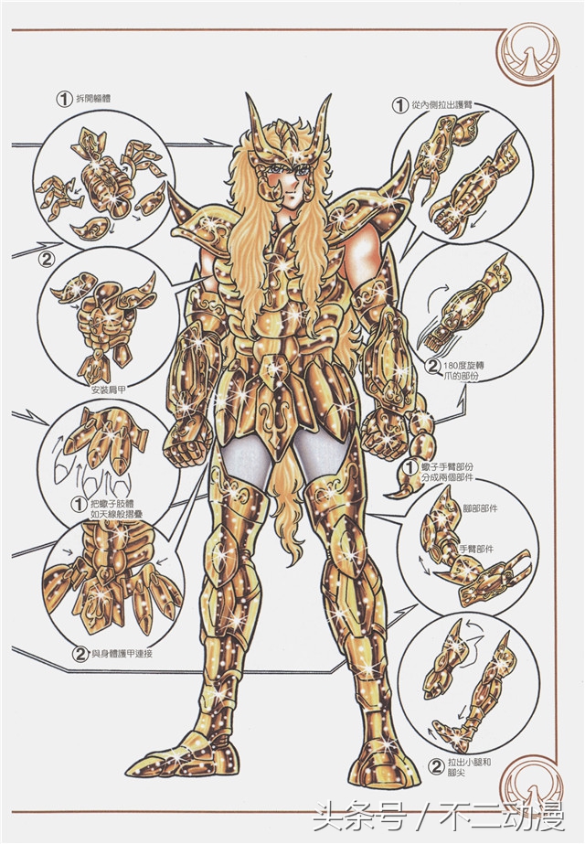 圣衣神话天蝎座米罗开箱,天蝎座米罗圣衣形态