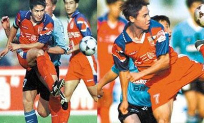 中国足球队员黄博文,中国第一右边锋