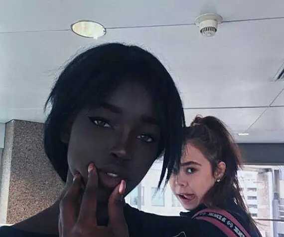 新一代黑色*女素**神诞生,没有最黑只有更黑