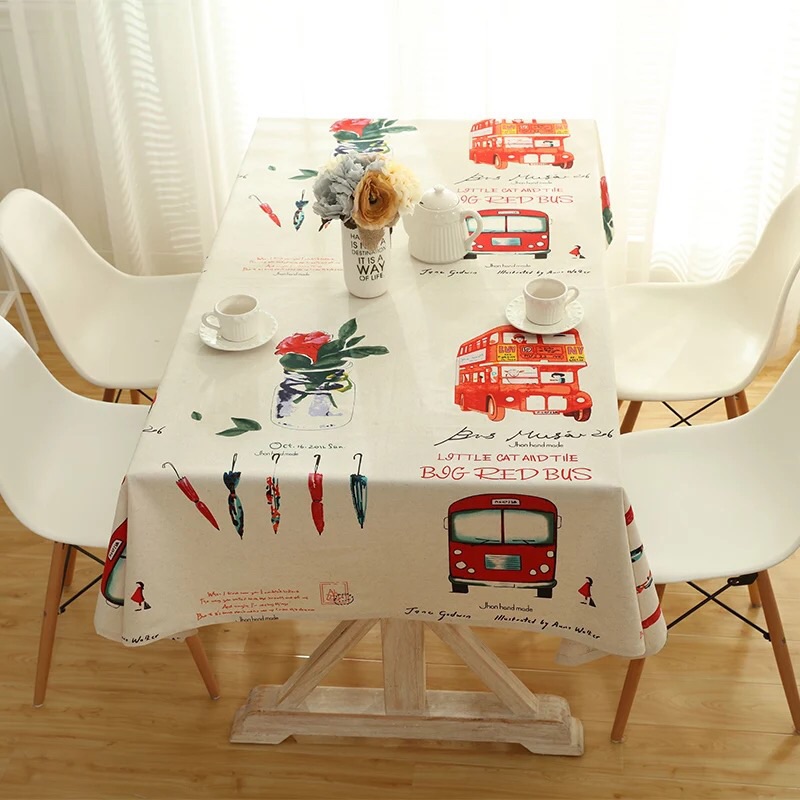 餐桌布高级感小清新,百搭风餐桌布