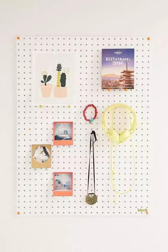 懒人收纳福利:一块板子让你告别房间凌乱,颜值飙升!