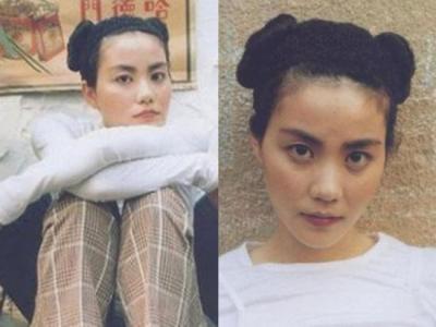 跟风卖萌！女星哪吒头齐装嫩戚薇林志玲变少女最后那位没眼看