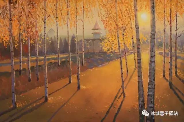 诗情画意般的伏尔加庄园,俄罗斯画家笔下绝美的温暖