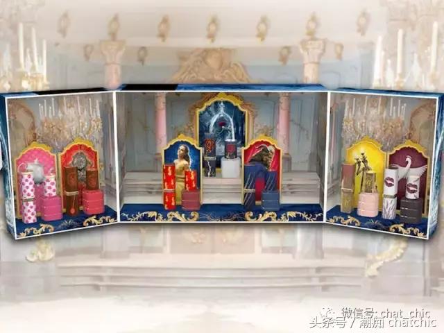 美女与野兽口红开箱,美女与野兽系列口红