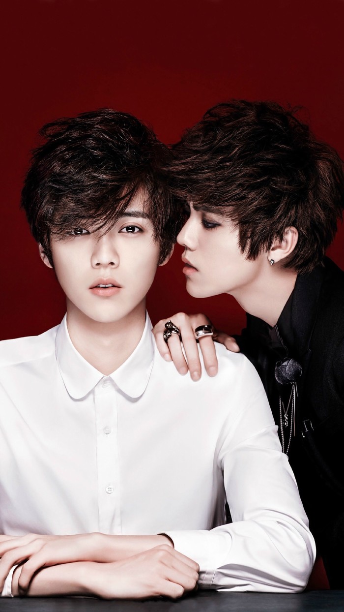 苹果11壁纸猫耳朵鹿晗,鹿晗图片高清壁纸全屏