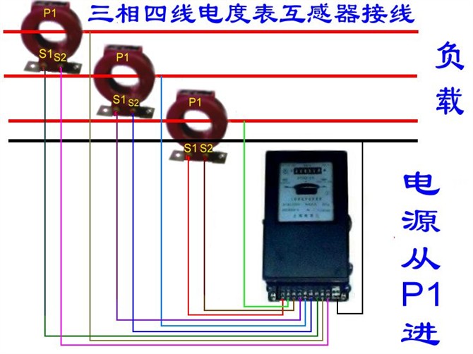 三相电能表互感器接线有几种方法,电流互感器与单相电能表接线方法