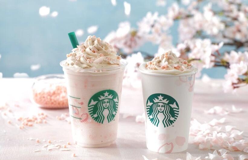 星巴克春天新款,春天悄然来到