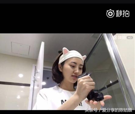 景甜洗脸视频火的不只贵妇洗面奶，还有洗脸小技巧