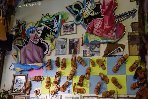 最好的希腊凉鞋，“诗人鞋匠”为你量足而制