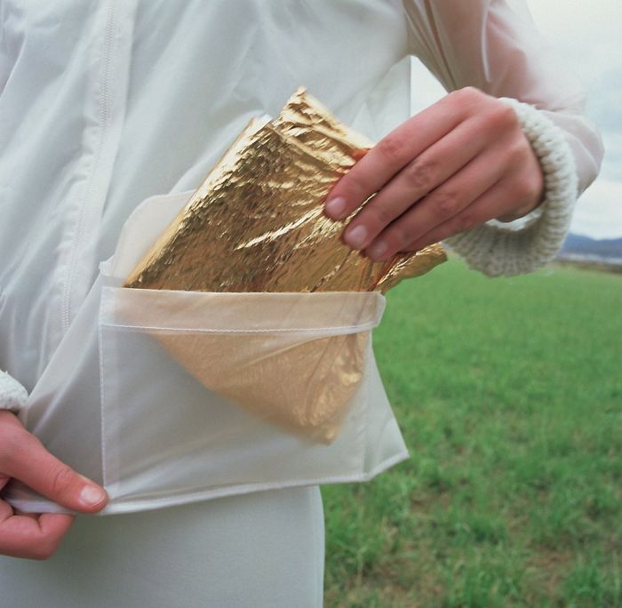 他发明的房子，可以随身放进口袋