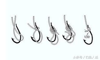 以前钓鱼的老鱼线绑法,九种钓鱼绑线方法动图示范