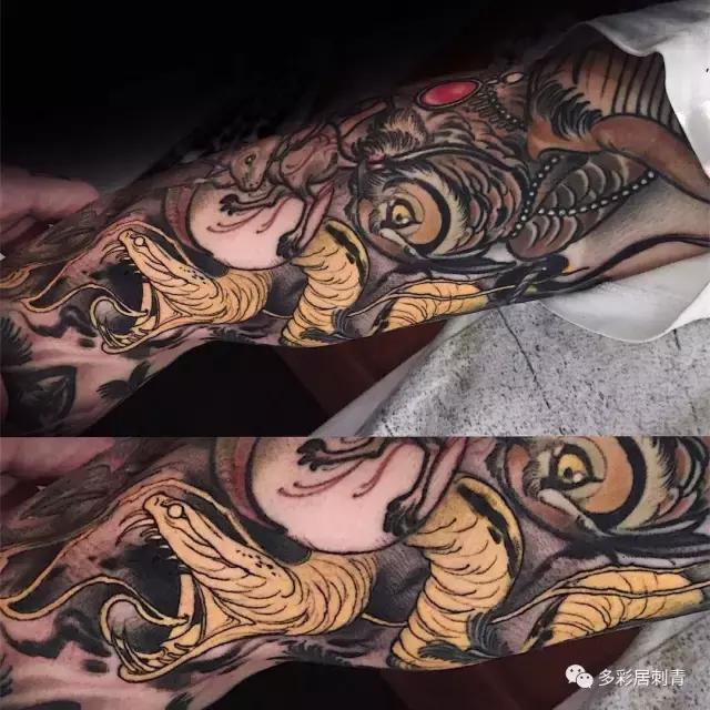 意大利纹身师brando,很厉害的纹身师