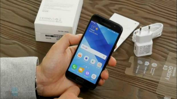 三星galaxya33开箱,三星galaxya3手机发布