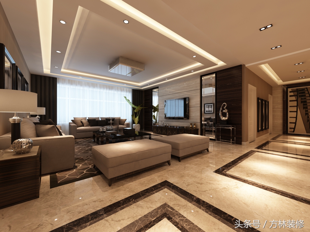 沈阳方林装修全包96平,沈阳方林装饰现代简约