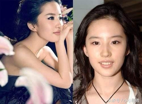 女明星素颜大比拼古力娜扎,中韩女星同框对比照