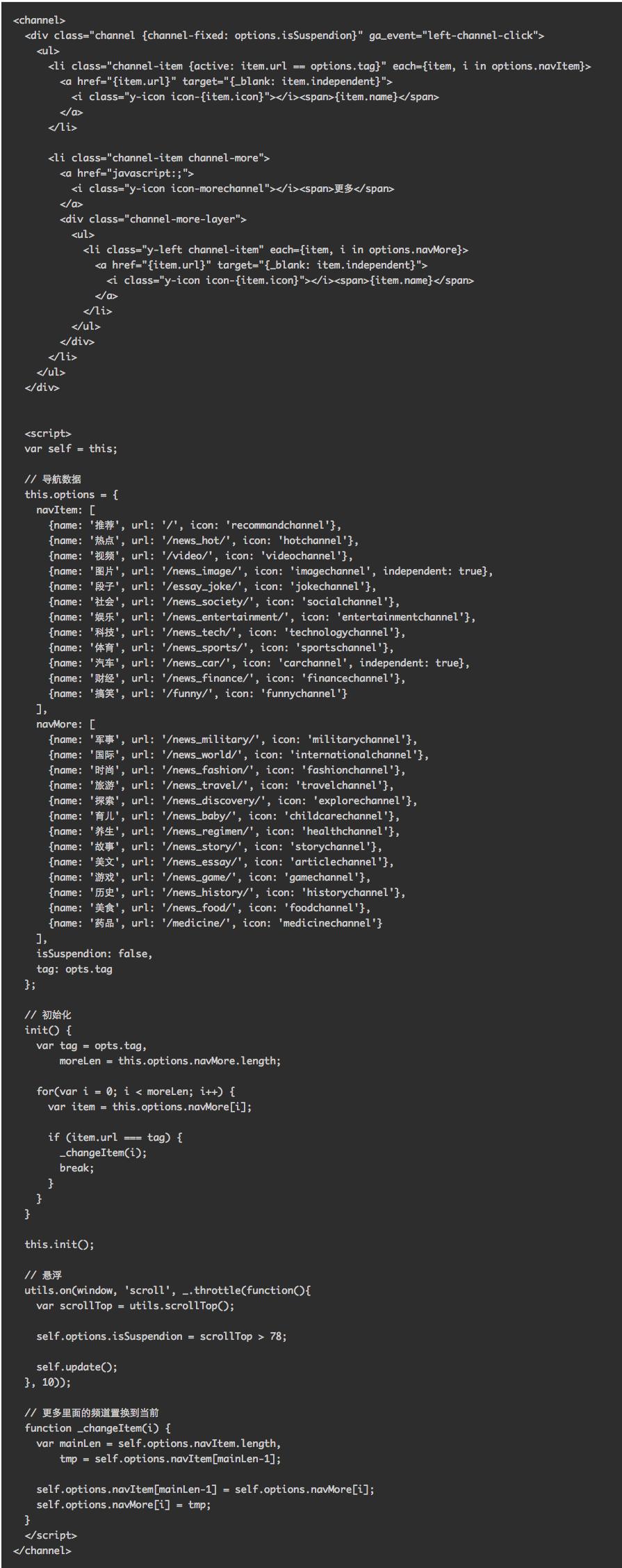头条PC站基于RIOT的组件化开发实践