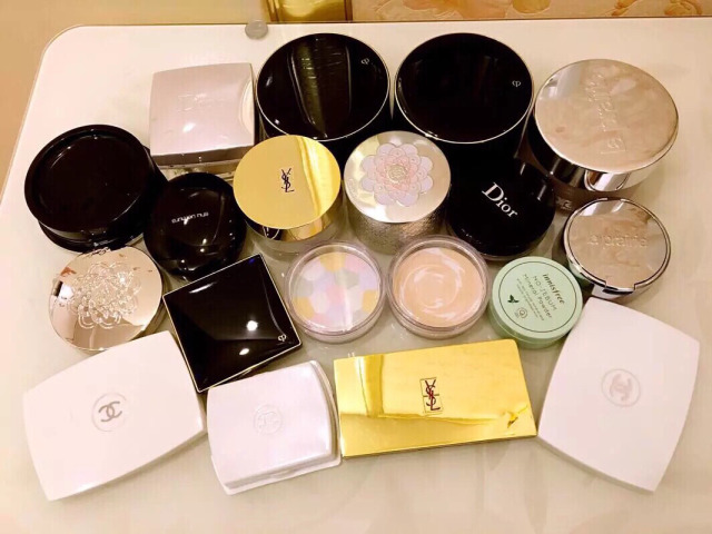 化妆分享：我的全部蜜粉，粉饼合集，并附上每一种的使用心得