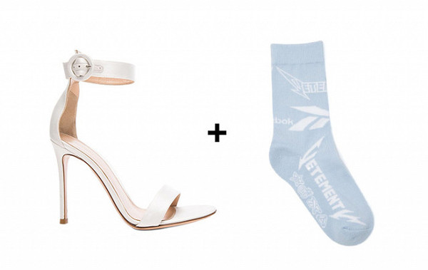 袜子配高跟鞋太时髦了,高跟鞋配什么袜子穿