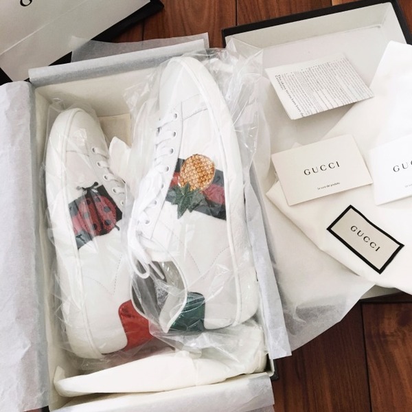 gucci的小白鞋好穿吗,gucci鞋子小白鞋搭配