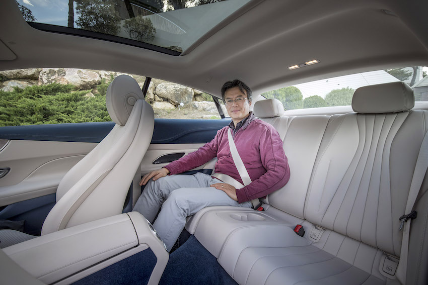 夏东试驾奔驰e,夏东奔驰e