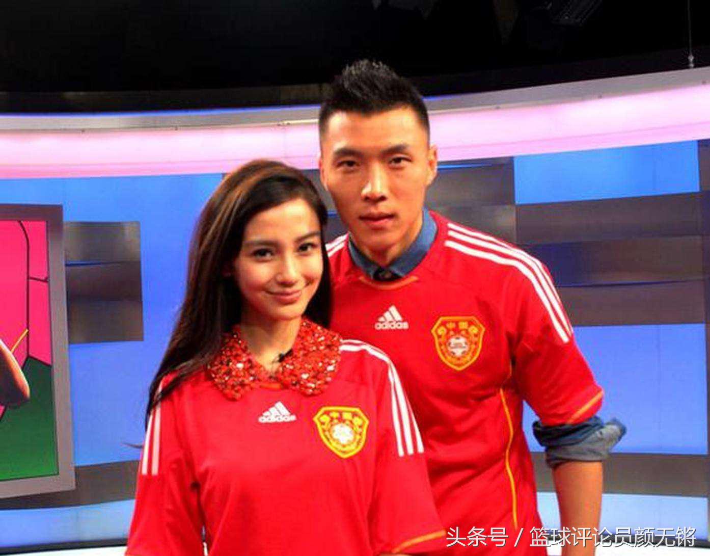 于大宝重返球场,angelababy和于大宝