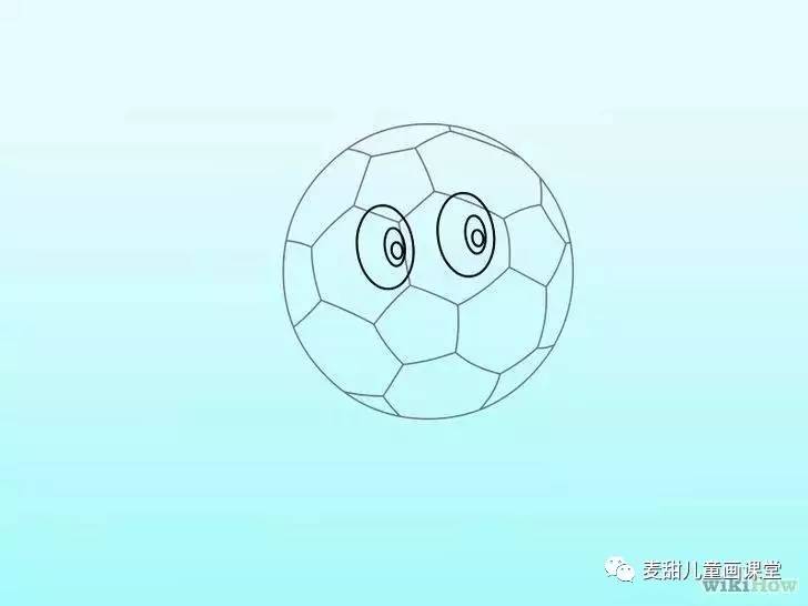 关于足球的画法,足球的画法和技巧