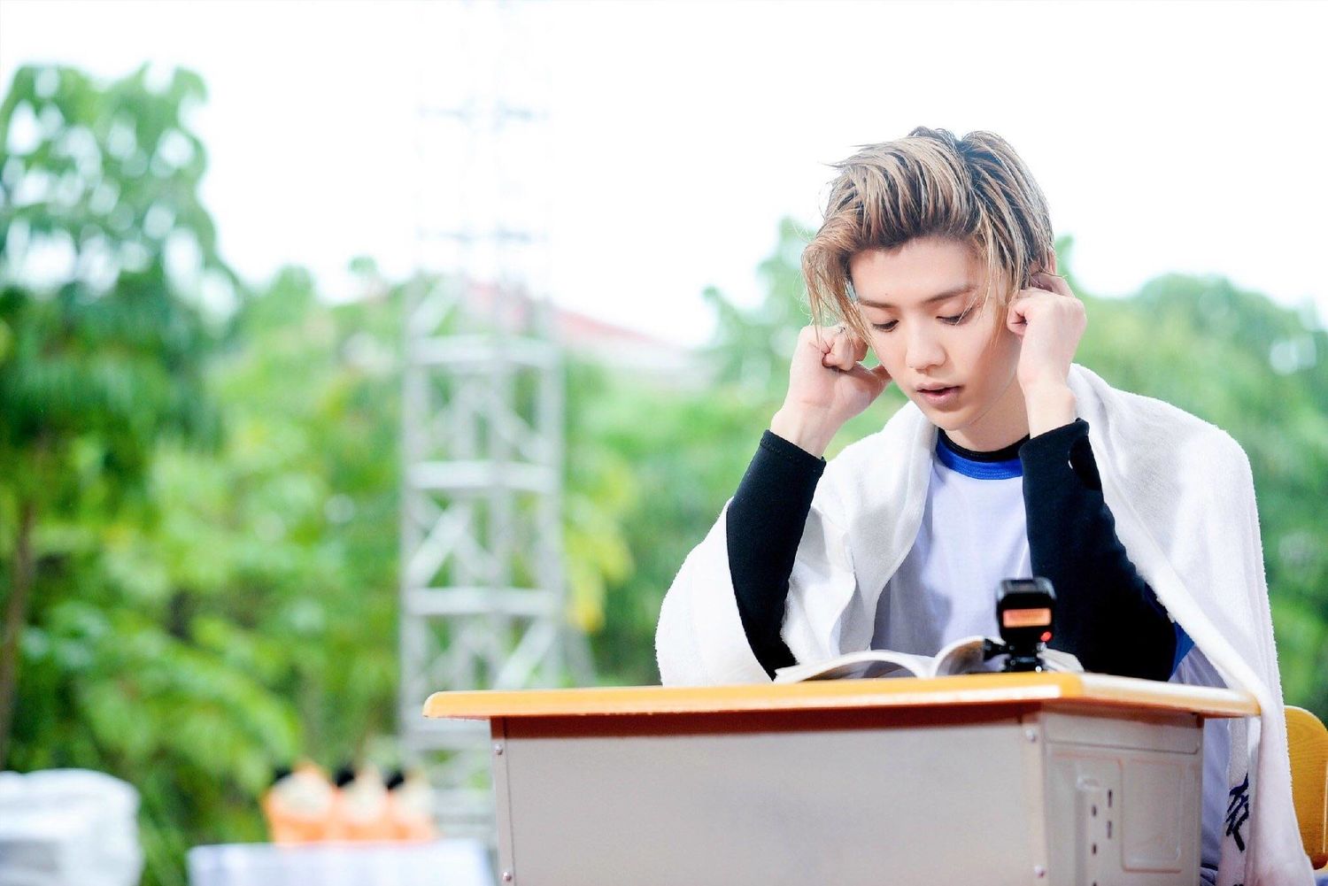 170322历史上的今天，鹿校草厦门录制跑男