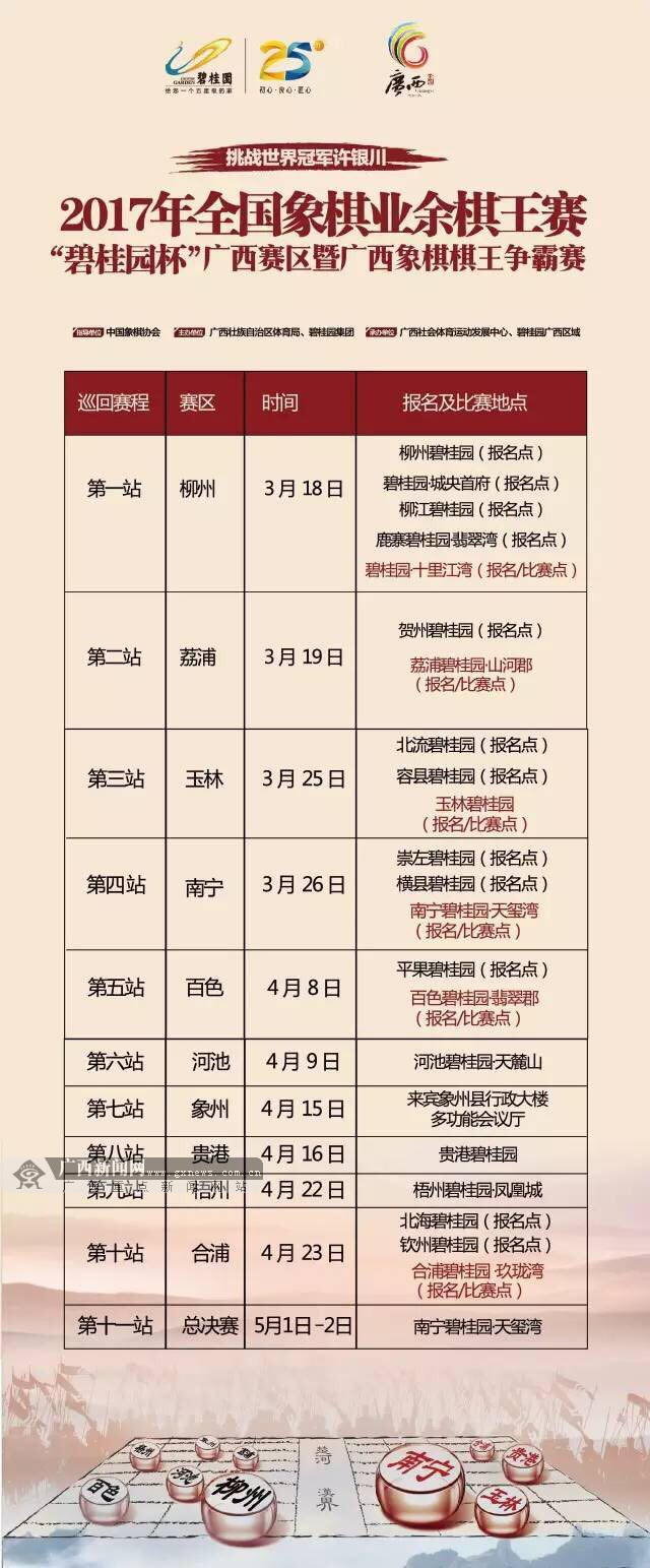 象棋大师高手对决,桂林象棋比赛