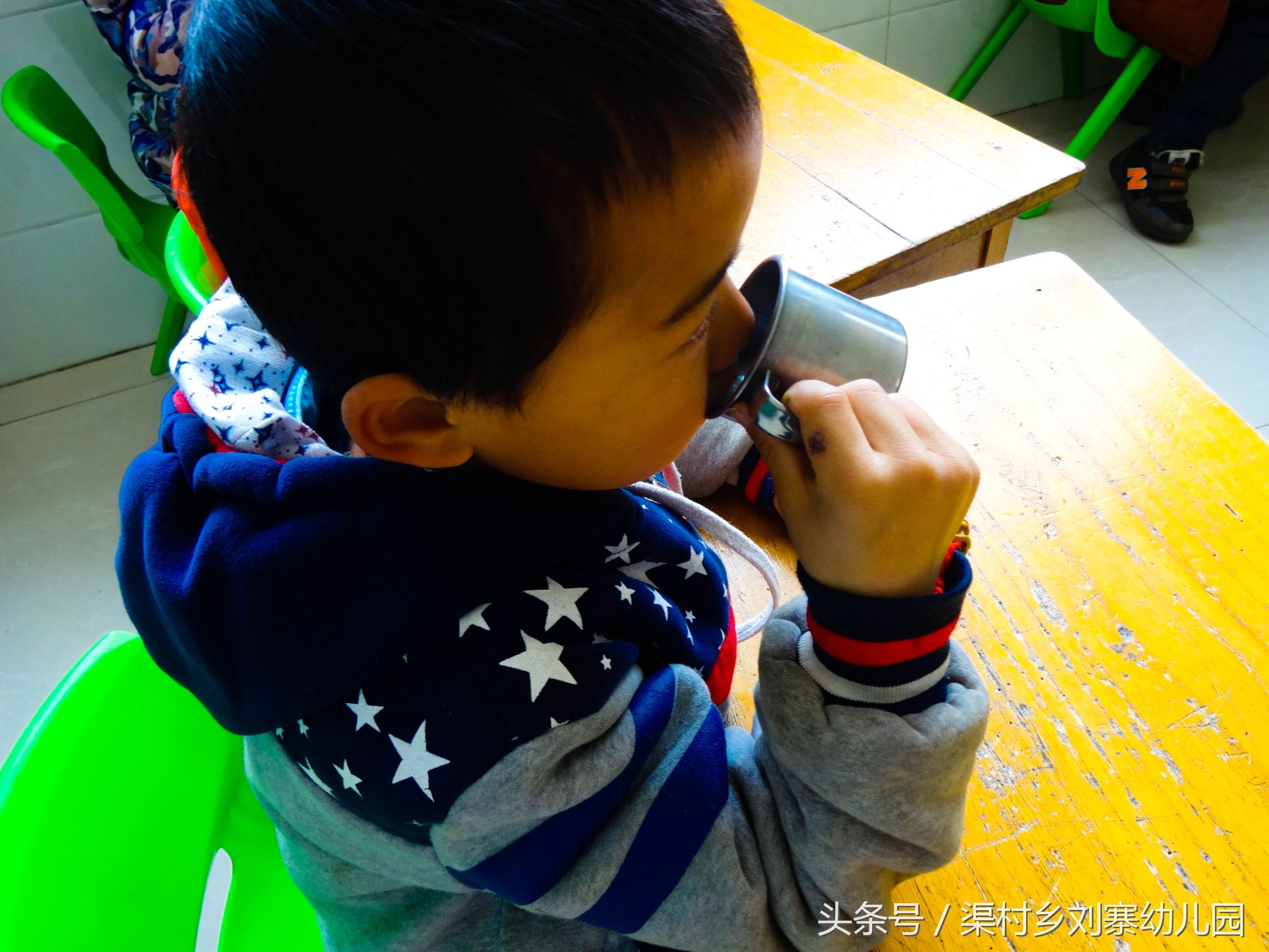 孩子每天在刘寨幼儿园吃什么呢？·孩子成长日记第二期