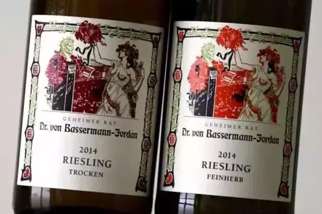 法国葡萄酒酒标带图解读,德国葡萄酒标签解读图