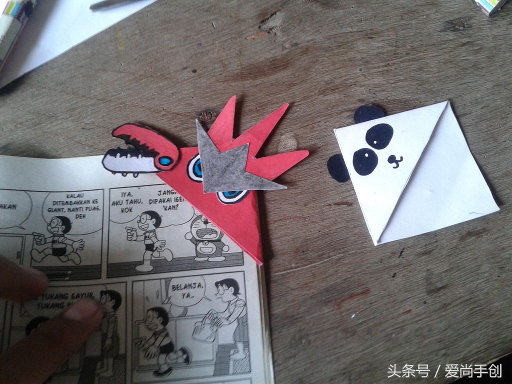 个性书签制作方法简单又漂亮,一次性做三种书签超简单哦