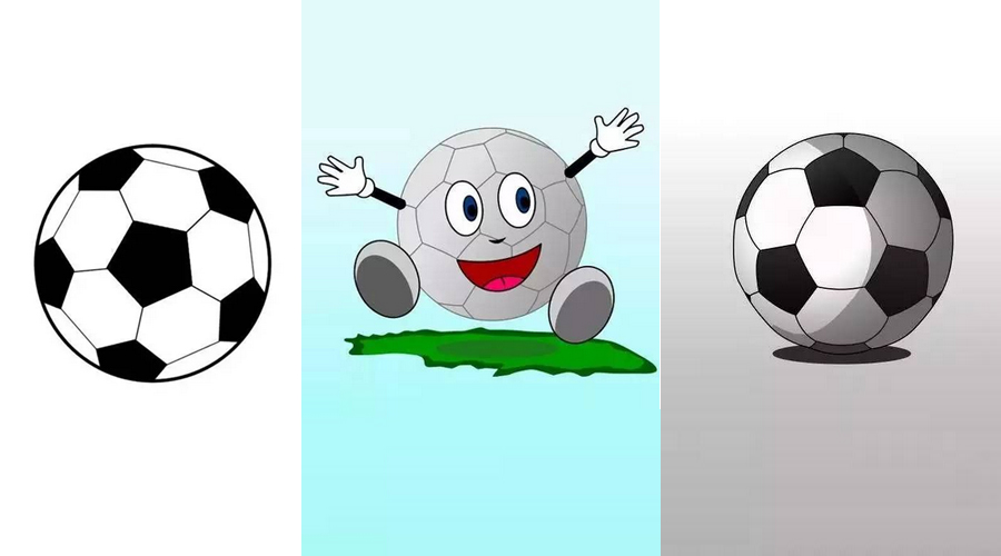 关于足球的画法,足球的画法和技巧