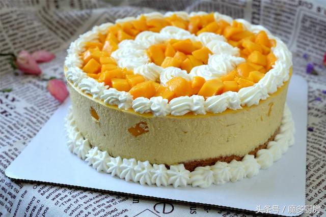 自己做的美味的蛋糕,自己做出来的蛋糕好看又好吃