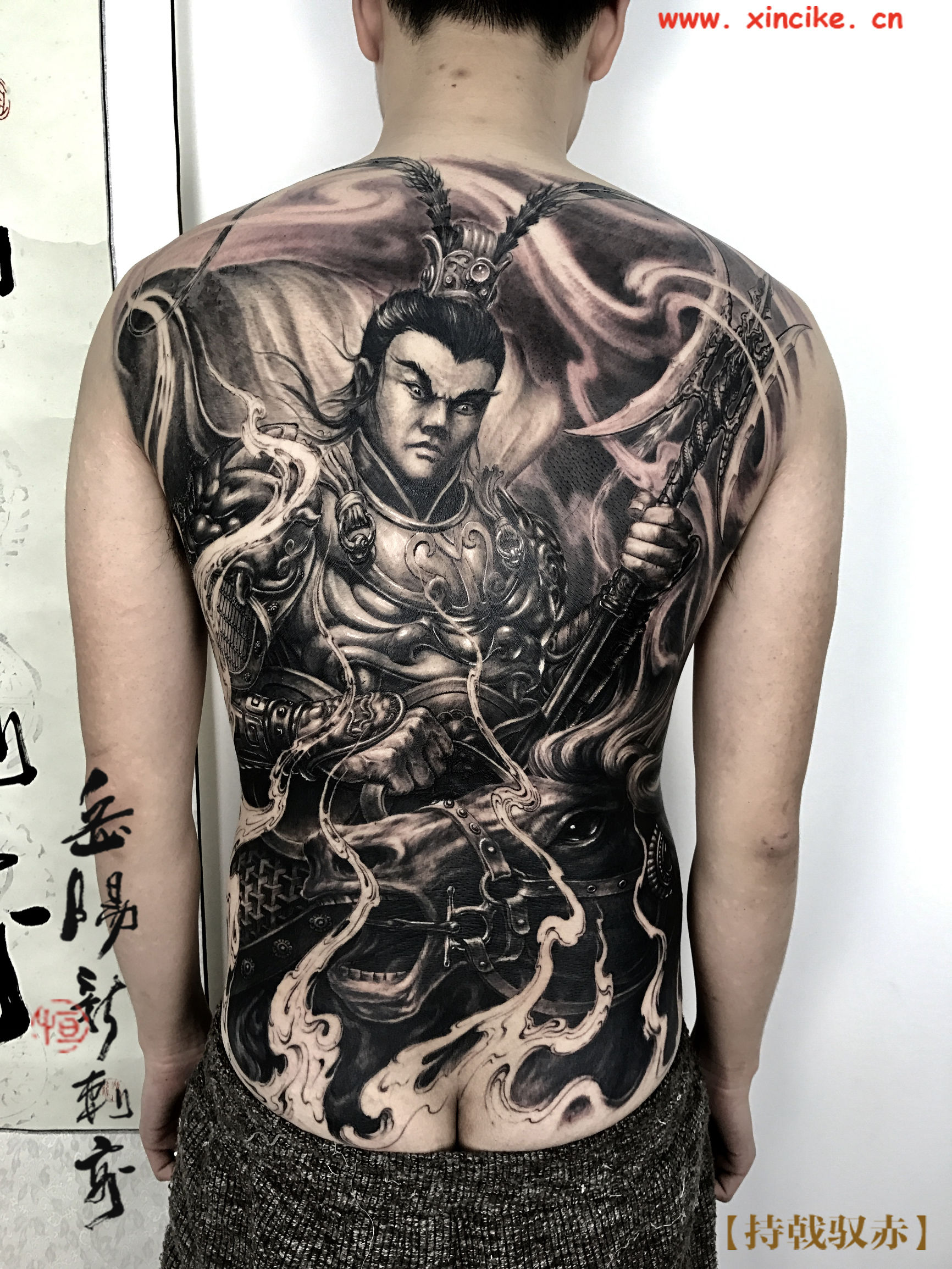 岳阳新刺客纹身成品,岳阳新刺客纹身图