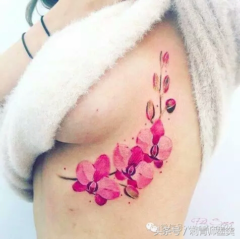 超强的花类纹身解析,喜欢花类纹身一定要知道