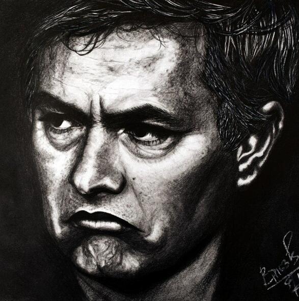 足球球星素描手绘图,足球球星素描头像漫画版