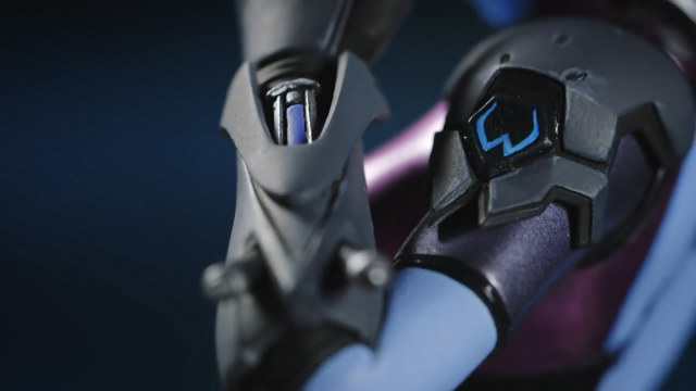 守望先锋黑百合手办gk,守望先锋官方cp