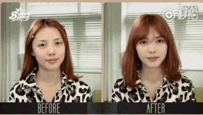 45岁的高圆圆和25岁的周冬雨,周冬雨高圆圆淡妆