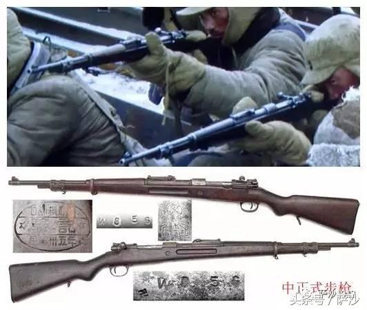 抗日战争日军步枪和国军步枪对比,国军的三八式步枪