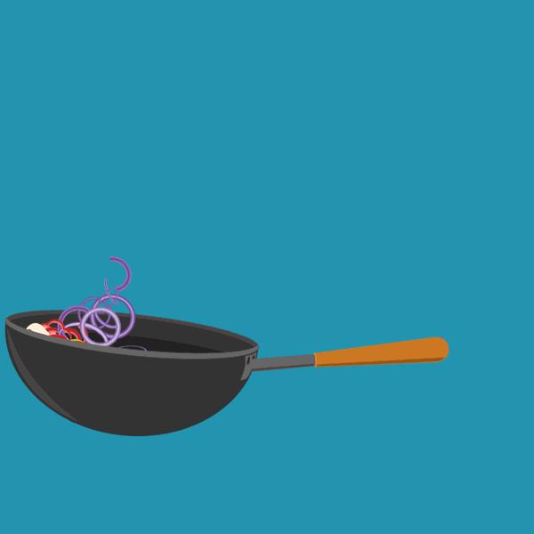 只用一个锅就可以做很多道菜,做了20年的菜