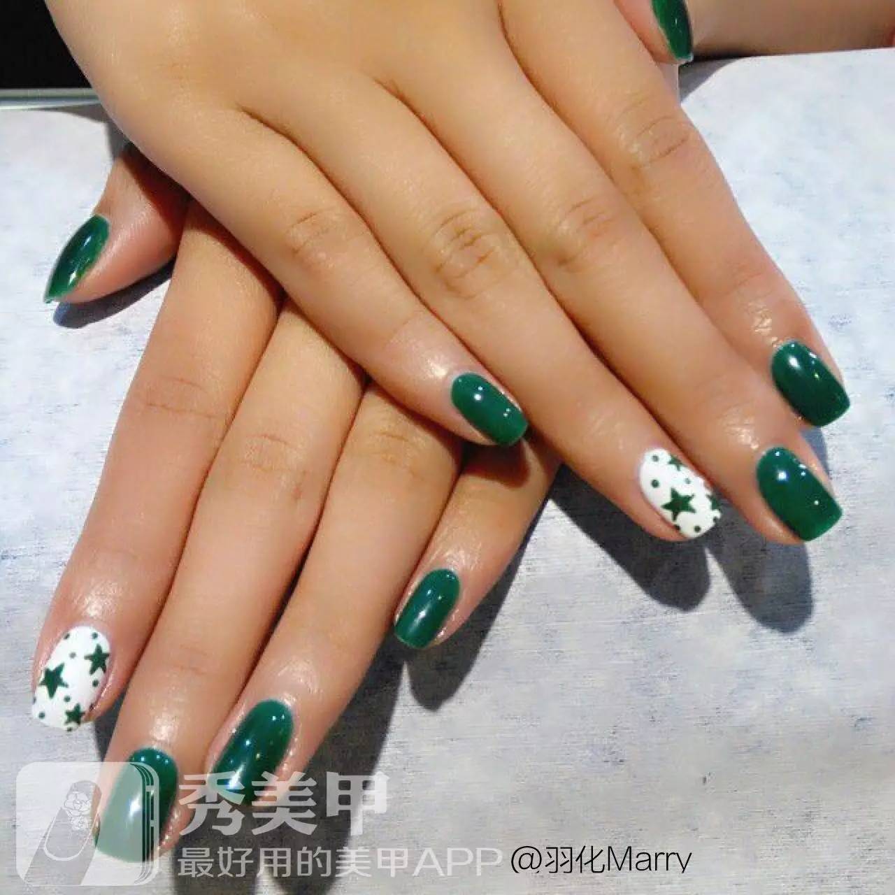 足球美甲主题——为国足欢呼